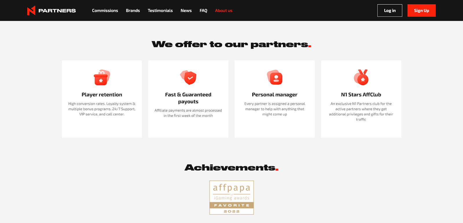 N1 Partners — обзор партнёрской программы