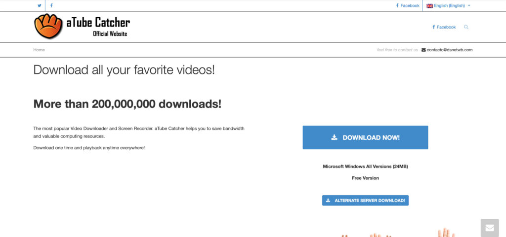 aTube Catcher - это бесплатный инструмент для загрузки видео с Youtube и других популярных сайтов
