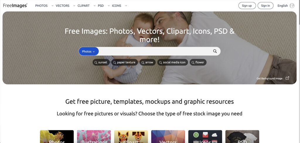Freeimages – платформа, предлагающая бесплатные изображения для различных целей